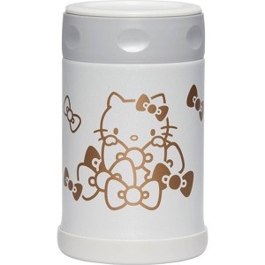 Zojirushi Stainless Steel Hello Kitty Food Jar - White: Insulated Thermal Container for Kids, 17 oz Capacity - 1 of 4