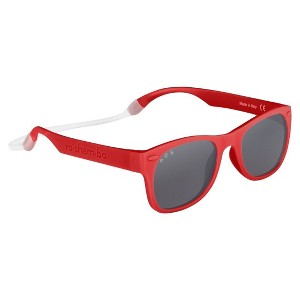 Roshambo Bend-in-Half Flexible Kids Sunglasses | Made in Italy | Polarized UV400 Lens | Carrying Sleeve, Silicone Strap & Ear Locks Included! - 1 of 4