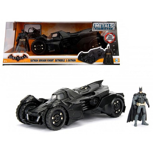 Arkham Knight Batmobile With Diecast Batman Figure 1/24 Diecast Model Car  By Jada : Target