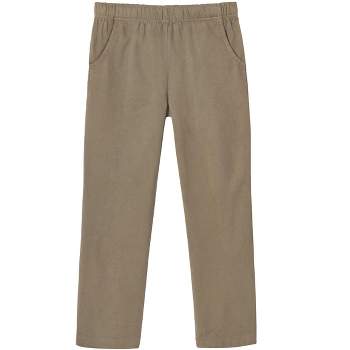 City Threads Usa-made Boys Soft Stretch Cord Pants With Knee Articulation -  Matching Stitch