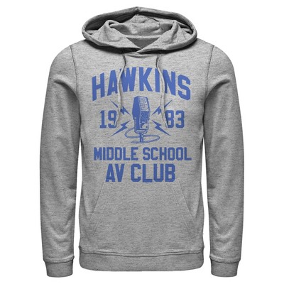 stranger things av club sweatshirt