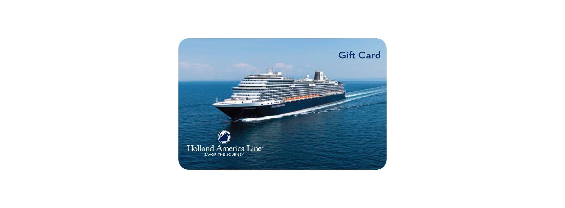 Holland America Giftcard (Email Delivery)
