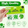 4E's Novelty 72 Pack Shamrock Tattoos Pre-Cut St. Patrick's Day Party Favors for Kids Bulk Gifts Accessories - 4 of 4