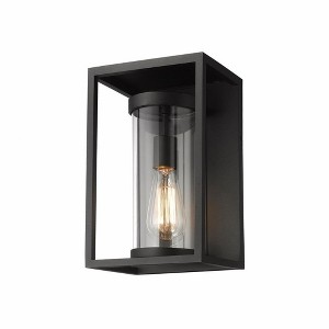 Dunbroch 8" Outdoor Wall Sconce - Dimmable Aluminum Light, Wet Rated, Minimalist Design - 1 of 3