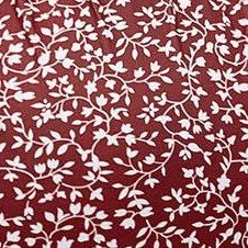 burgundy floral