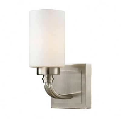 Elk Home Dawson 1 - Light Vanity in  Brushed Nickel