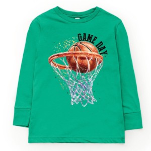 The Juniper Shop Basketball Game Day Hoop Youth Long Sleeve Tee - 1 of 4