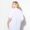 Women's Moroney Lucky Short Sleeve Graphic T-Shirt - White - 3 of 3