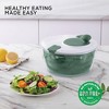 Nebula Vortex Built-In Draining System Salad Spinner - 2 of 4
