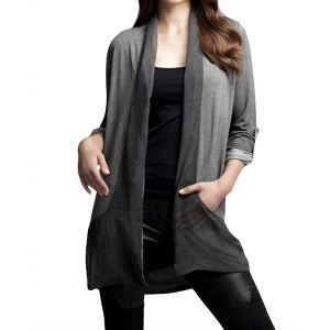 Women's Slash Back Cardigan - ANGEL - 1 of 2
