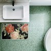 Stupell Industries Beauty Of The Blossom On Black Printed Plush Bath Mat And Bath Rug, Design By Lanie Loreth, 18"X30" - 4 of 4