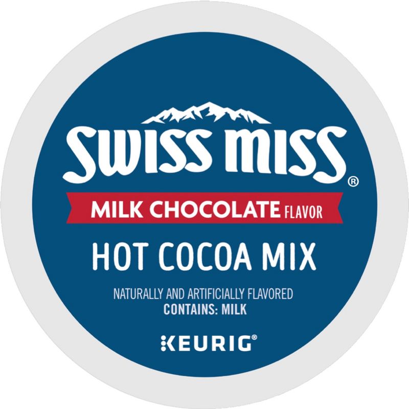 Swiss Miss Milk Chocolate Keurig K-Cup Pods - Hot Cocoa - 44ct, 3 of 9