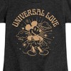Girls' - Disney - Universal Love Fitted Short Sleeve Graphic T-Shirt - 2 of 4