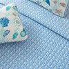 Coastal Beach Reversible Quilt Set With Sham - Great Bay Home - 3 of 4