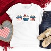The Juniper Shop Patriotic Cupcakes Youth Short Sleeve Tee - 4 of 4