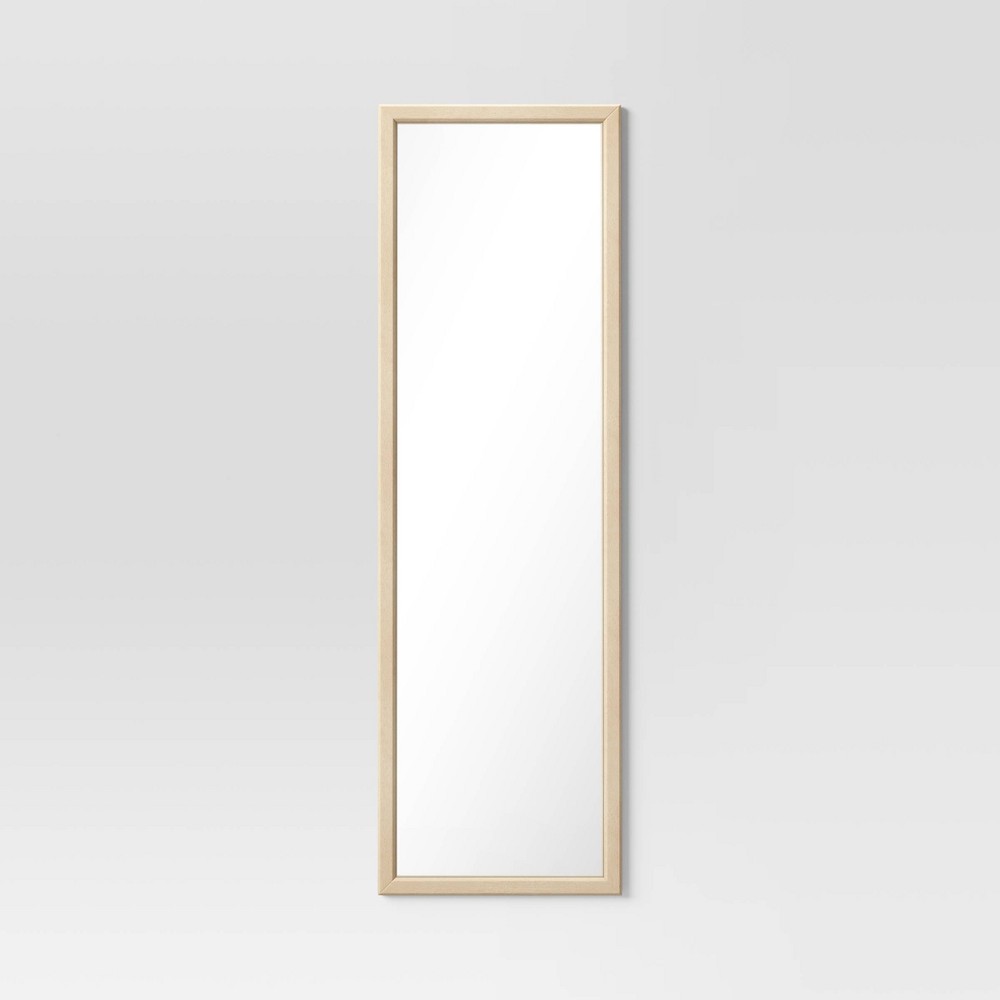 20" x 65" Framed Mirror Natural - Threshold™