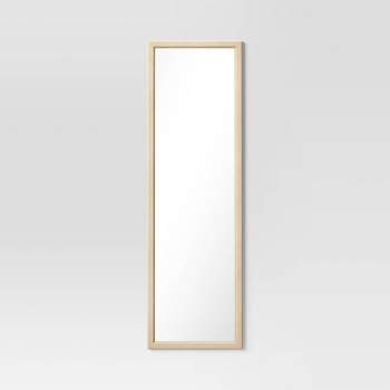 20" x 65" Framed Mirror Natural - Threshold™