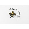 Collectible Wildlife Gifts | Bee, Bumble Bee, Bumblebee,  Rubber Insect, Hand Painted, Realistic Toy Figure, Model, Gift,   1 1/2"   CH172 BB113 - 2 of 4