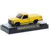 1993 Chevrolet SS 454 Pickup Truck Yellow Limited Edition to 7920 pieces 1/64 Diecast Model Car by M2 Machines - 2 of 3