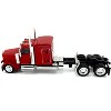 Peterbilt 589 Truck with 72 Inch Sleeper Red 1/87 (HO) Scale Plastic Model Car by HO Logistics - 2 of 4