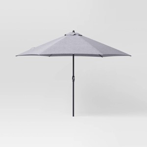 10' Round Outdoor Patio Market Umbrella - Threshold™ - 1 of 4