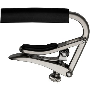 Shubb Standard Series C1N Capo For Steel String Guitar Brushed Nickel Finish - 1 of 1