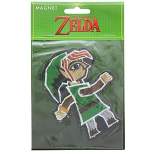 Just Funky The Legend of Zelda Link Painting 4-Inch Auto Magnet