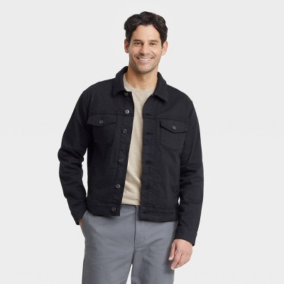 target denim jacket black