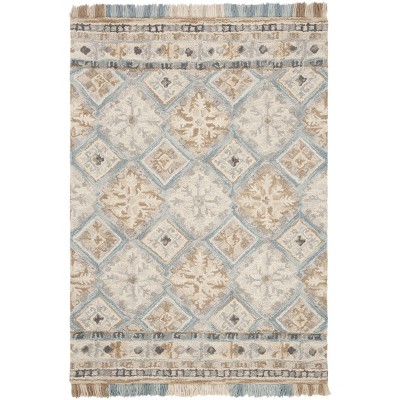 beige/light blue