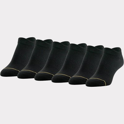 All Pro Women's 6pk No Show Double Tab Athletic Socks - 4-10