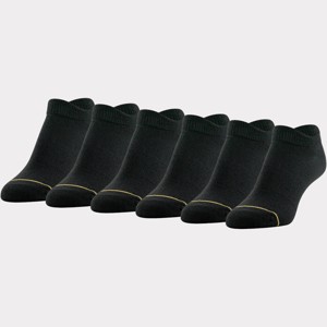 All Pro Women's 6pk No Show Double Tab Athletic Socks - 4-10 - 1 of 3