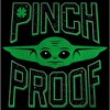 Men's Star Wars: The Mandalorian St. Patrick's Day Grogu Pinch Proof T-Shirt - 2 of 4