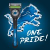 Gillette Labs NFL Razors - Lions - 4pk - 3 of 4