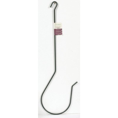 Audubon Green Metal 24 in. H S Plant Hook 1 pk