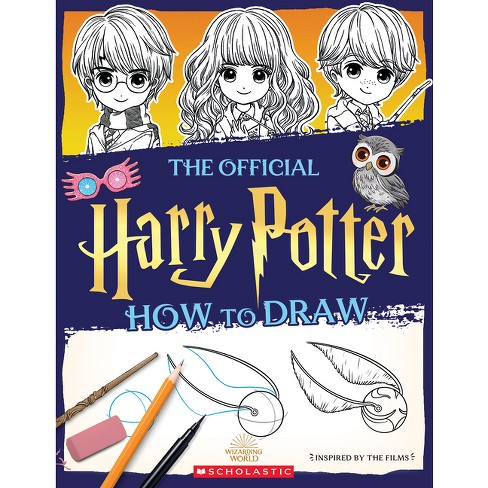 Harry Potter Magical Places & Characters Poster Coloring Book - By