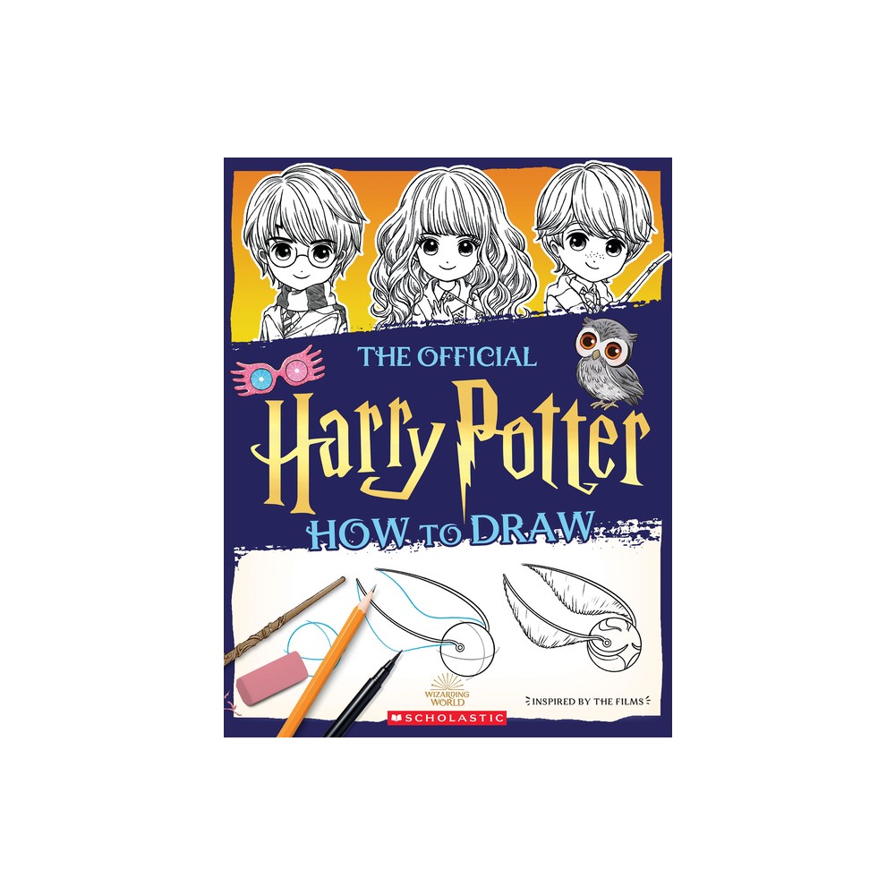 The Official Harry Potter How to Draw - by Isa Gouache (Paperback)