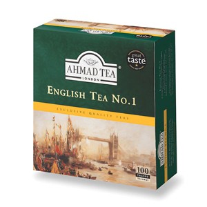 Ahmad Tea English Tea No. 1 Black Tea 100ct tagged tea bags - 1 of 4