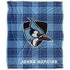 Johns Hopkins University Campus Plaid Spirit Silky Touch Super Soft Throw Blanket 50x60 - 2 of 4