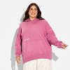 Women's Oversized Hooded Pullover Sweatshirt - Wild Fable™ - 2 of 3