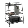 Breighton Home 34" Extra Storage 3 Tier Ladder Folding Metal Shelf - 3 of 4