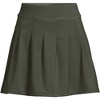 Lands' End Women's Active High Impact High Rise Pleated Skort - 3 of 4