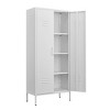 ORRD Modern Storage Cabinet with Adjustable Shelves, Magnetic Door Stopper & Aluminum Handles for Living Room & Bedroom - 3 of 4