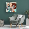 Canvas Wall Art - Ray Heere 'Mid Century Diversity Portraits 16' Wall Art for Living Room, Bedroom, or Office Décor by Trademark Fine Art - 24 x 24 - 4 of 4