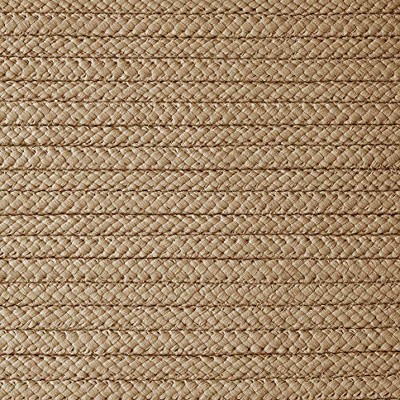 Tan Braided Synthetic Outdoor Rug 3' x 5'
