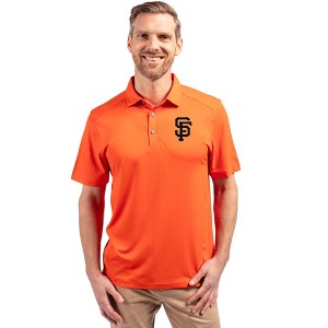 San Francisco Giants Cutter & Buck Forge Eco Stretch Recycled Mens Polo - College Orange - 1X Large - 1 of 1