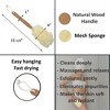 Evideco French Home Goods Natural Wood Bath Brush Collection: Deep Cleansing and Relaxing - 3 of 4