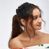 Unique Bargains Girl's Non-slip Fashion Bowknot Headband 0.35" Wide 1 Pc - 2 of 4