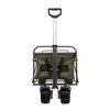 CAVINAS Outdoor Portable Wagon Cart,Shopping Cart with Wheels,Wagon for Camping,Shopping - 4 of 4