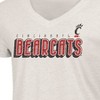 NCAA Cincinnati Bearcats Women's Oatmeal V-Neck T-Shirt - 3 of 3