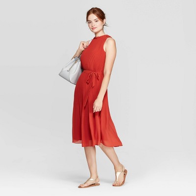 target rust dress